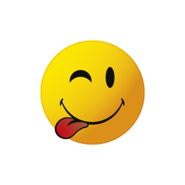 Smiley tire la langue